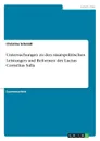 Untersuchungen zu den staatspolitischen Leistungen und Reformen des Lucius Cornelius Sulla - Christine Schmidt