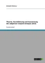 Theorie, Durchfuhrung und Auswertung der adaptiven Conjoint-Analyse (ACA) - Elisabeth Glöckner