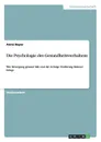 Die Psychologie des Gesundheitsverhaltens - Anna Bayer