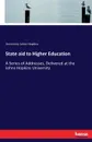 State aid to Higher Education - University Johns Hopkins