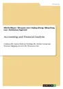 Accounting and Financial Analysis - Moritz Meyer, Shreyans Jain, Hujing Zheng