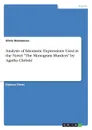 Analysis of Idiomatic Expressions Used in the Novel 