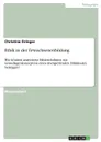 Ethik in der Erwachsenenbildung - Christine Gringer