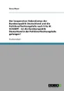 Der kooperative Foderalismus der Bundesrepublik Deutschland und die Politikverflechtungsfalle nach Fritz W. Scharpf - Henry Mayer