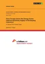 Does Foreign Aid to the Energy Sector improve Electricity Supply in Developing Countries. - Simeon Häfele