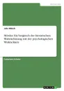 Morder. Ein Vergleich der literarischen Wahrnehmung mit der psychologischen Wirklichkeit - John Mönch