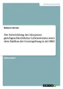 Die Entwicklung der Akzeptanz gleichgeschlechtlicher Lebensweisen unter dem Einfluss der Gesetzgebung in der BRD - Rebecca Hermes