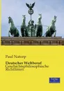 Deutscher Weltberuf - Paul Natorp