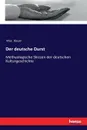 Der deutsche Durst - Max Bauer