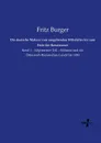 Die deutsche Malerei vom ausgehenden Mittelalter bis zum Ende der Renaissance - Fritz Burger