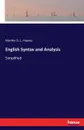 English Syntax and Analysis - Martha D. L. Haynie