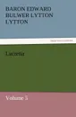 Lucretia - Baron Edward Bulwer Lytton Lytton