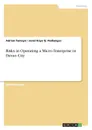 Risks in Operating a Micro Enterprise in Davao City - Adrian Tamayo, Janel Kaye Q. Pediangco