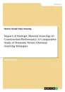 Impact of Strategic Material Sourcing on Construction Performance. A Comparative Study of Domestic Verses Overseas Sourcing Strategies - Dennis Joseph Kojo Sarpong