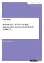 Wurfeln mit 2 Wurfeln. Ist jede Augensumme gleich wahrscheinlich. (Klasse 2) - Karin Sieber