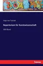 Repertorium fur Kunstwissenschaft - Hugo von Tschudi