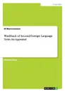 Washback of Second/Foreign Language Tests. An Appraisal - M Maniruzzaman