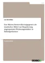 Das Mietrechtsnovellierungsgesetz als staatliches Mittel zur Regulierung angespannter Wohnungsmarkte in Ballungsraumen - Lea Gorsitzke