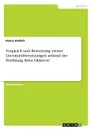 Vergleich und Bewertung zweier Literaturubersetzungen anhand der Erzahlung Reka Okkervil. - Nancy Hadlich