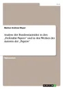 Analyse der Bundesstaatsidee in den .Federalist Papers