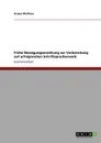 Fruhe Bewegungserziehung  zur Vorbereitung auf  erfolgreichen Schriftspracherwerb - Ariane Wolfram