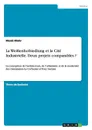 La Weissenhofsiedlung et la Cite Industrielle. Deux projets comparables . - Manü Mohr