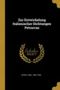 Zur Entwickelung Italienischer Dichtungen Petrarcas - Appel Carl 1857-1934