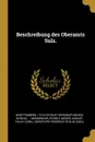 Beschreibung des Oberamts Sulz. - ... Memminger, Rudolf Moser