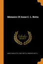 Memoirs Of Anne C. L. Botta - Vincenzo Botta