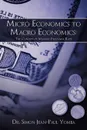 Micro Economics to Macro Economics. The Concept of Market Exchange Rate - Dr. Simon Jean-Paul Yomba