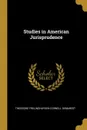 Studies in American Jurisprudence - Theodore Frelinghuysen Cornell Demarest