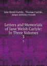 Letters and memorials of Jane Welsh Carlyle. Volume 3 - Jane Welsh Carlyle