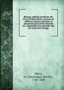 Blasons. Poesies anciennes des XV et XVImes siecle - Dominique-Martin Méon