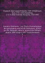 Annales litteraires ou, Choix chronologique des principaux articles de litterature. Tome 3 - Jean Joseph François Dussault