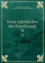 Neue Jahrbucher der Forstkunde - Georg Wilhelm Wedekind