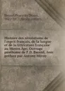 Histoire des revolutions de l.esprit francais - François Désiré Bancel