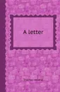 A letter - Thomas Hearne