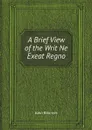 A Brief View of the Writ Ne Exeat Regno - John Beames, H.W. Warner