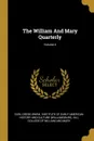 The William And Mary Quarterly; Volume 4 - Earl Gregg Swem, Va.)