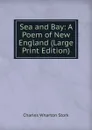 Sea and Bay: A Poem of New England (Large Print Edition) - Charles Wharton Stork