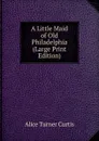 A Little Maid of Old Philadelphia (Large Print Edition) - Alice Turner Curtis