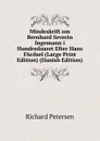 Mindeskrift om Bernhard Severin Ingemann i Hundredaaret Efter Hans FAcdsel (Large Print Edition) (Danish Edition) - Richard Petersen