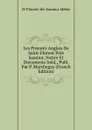 Les Prieures Anglais De Saint-Florent Pres Saumur, Notice Et Documents Ined., Publ. Par P. Marchegay (French Edition) - St Florent-lès-Saumur Abbey