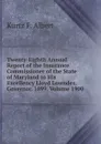 Twenty-Eighth Annual Report of the Insurance Commissioner of the State of Maryland to His Excellency Lloyd Lowndes, Governor. 1899. Volume 1900 - Kurtz F. Albert