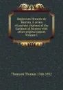 Registrum Honoris de Morton. A series of ancient charters of the Earldom of Morton with other original papers Volume 1 - Thomson Thomas 1768-1852