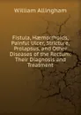 Fistula, Haemorrhoids, Painful Ulcer, Stricture, Prolapsus, and Other Diseases of the Rectum: Their Diagnosis and Treatment - William Allingham