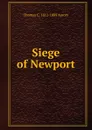 Siege of Newport - Thomas C. 1812-1889 Amory