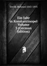 Ein Jahr in Konstantinopel Volume 3 (German Edition) - Tewfik Mehmed 1843-1893