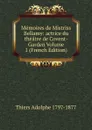 Memoires de Mistriss Bellamy: actrice du theatre de Covent-Garden Volume 1 (French Edition) - Thiers Adolphe