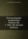 Entomologiske meddelelser Volume Bd. 1 1887-88 (Danish Edition) - Entomologisk forening Copenhagen